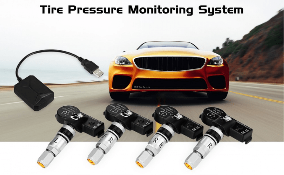 Car Tire Pressure Monitoring System Tpms Internal Sensors, Adapter, Electronics, Vehicle, Transportation Png Image