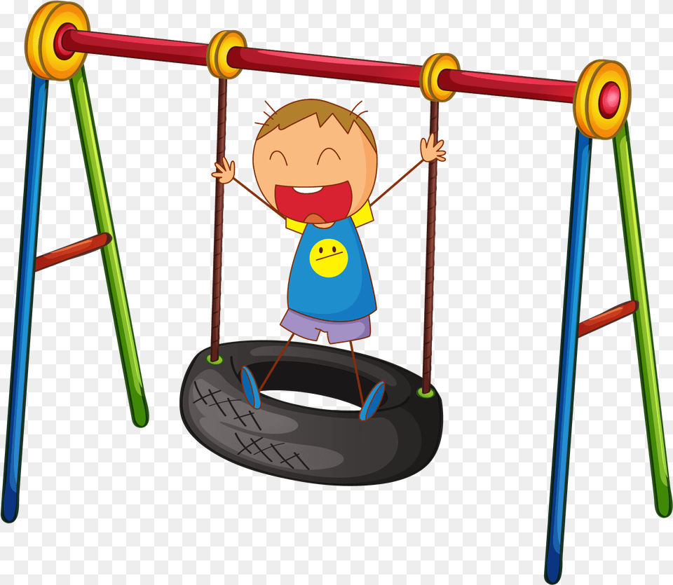 Car Tire Swing Clip Art Clipart Swing, Play Area, Outdoors, Toy, Baby Free Png