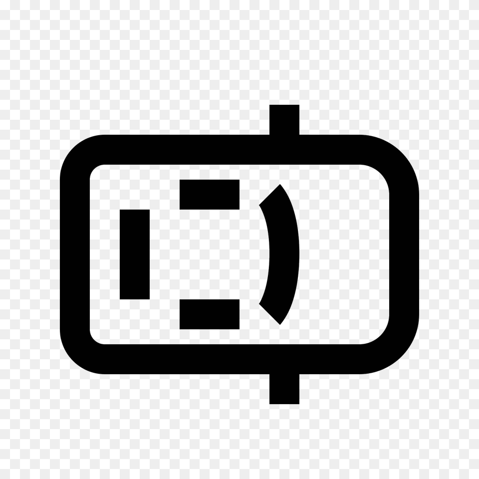 Car Top View Icon, Gray Free Transparent Png