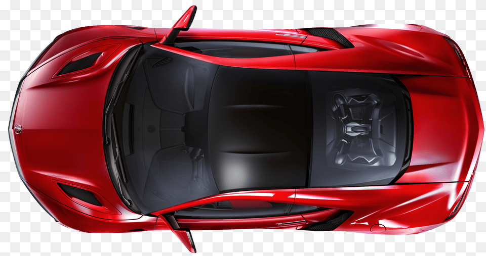 Car Top View Is A Car Up View, Sports Car, Transportation, Vehicle, Helmet Png Image