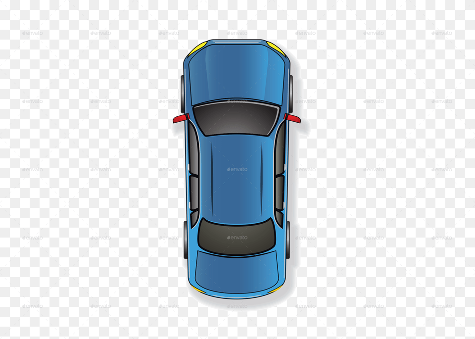 Car Top View Vector Vector Car Top View, Coupe, Sports Car, Transportation, Vehicle Free Png