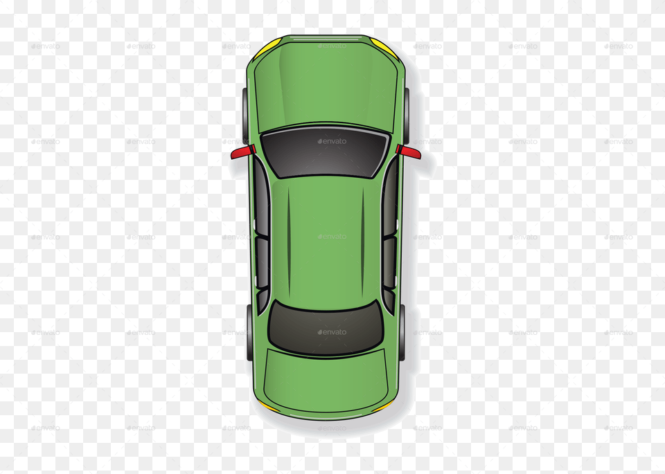 Car Top View Vector Vertical, Gas Pump, Machine, Pump Png