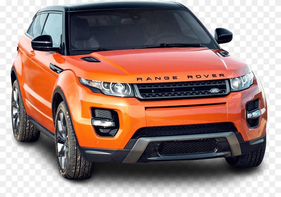 Car Pictures Icons And Backgrounds Orange Range Rover, Suv, Transportation, Vehicle, Machine Free Transparent Png