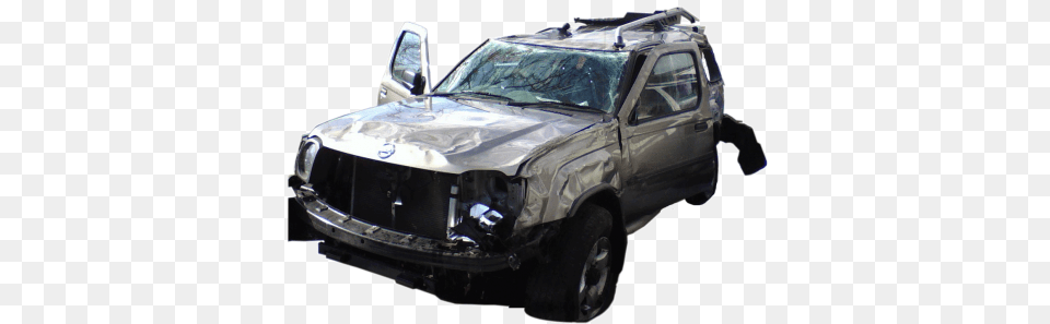 Car Transparent Wrecked Crashed Car, Transportation, Vehicle, Machine, Wheel Png Image