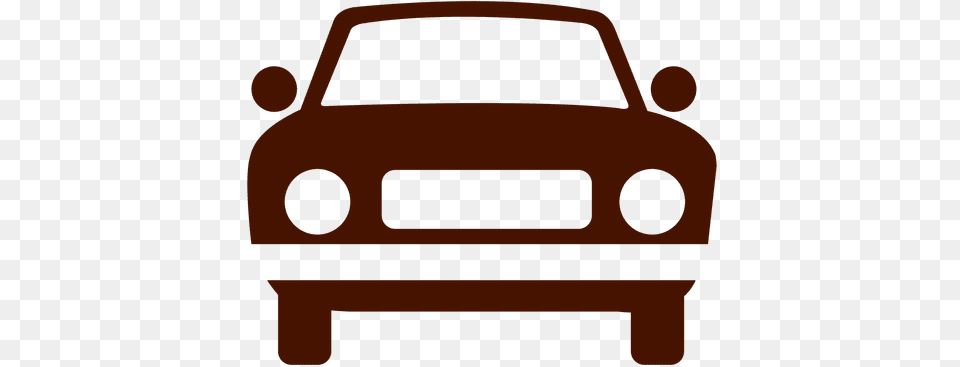 Car Transport Icon Silhouette Transparent U0026 Svg Vector Front Car Icon, Coupe, Sports Car, Transportation, Vehicle Png Image