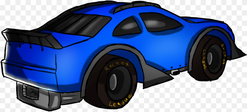 Car Vehicle Rocket League Drawing Rocket League Car With Transparent, Wheel, Coupe, Machine, Transportation Png Image