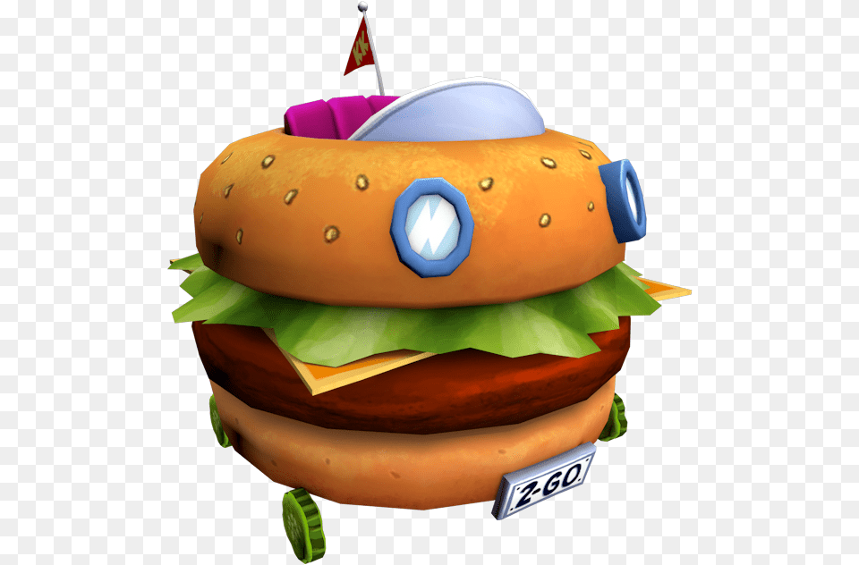 Car Wagon Cheeseburger Movie Shoot Spongebob Burger Car, Food Png