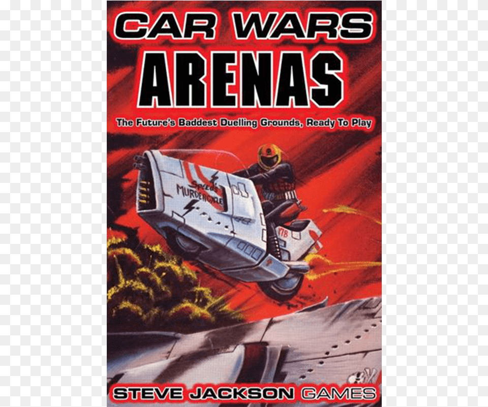 Car Wars Arenas, Book, Publication, Comics, Adult Png Image