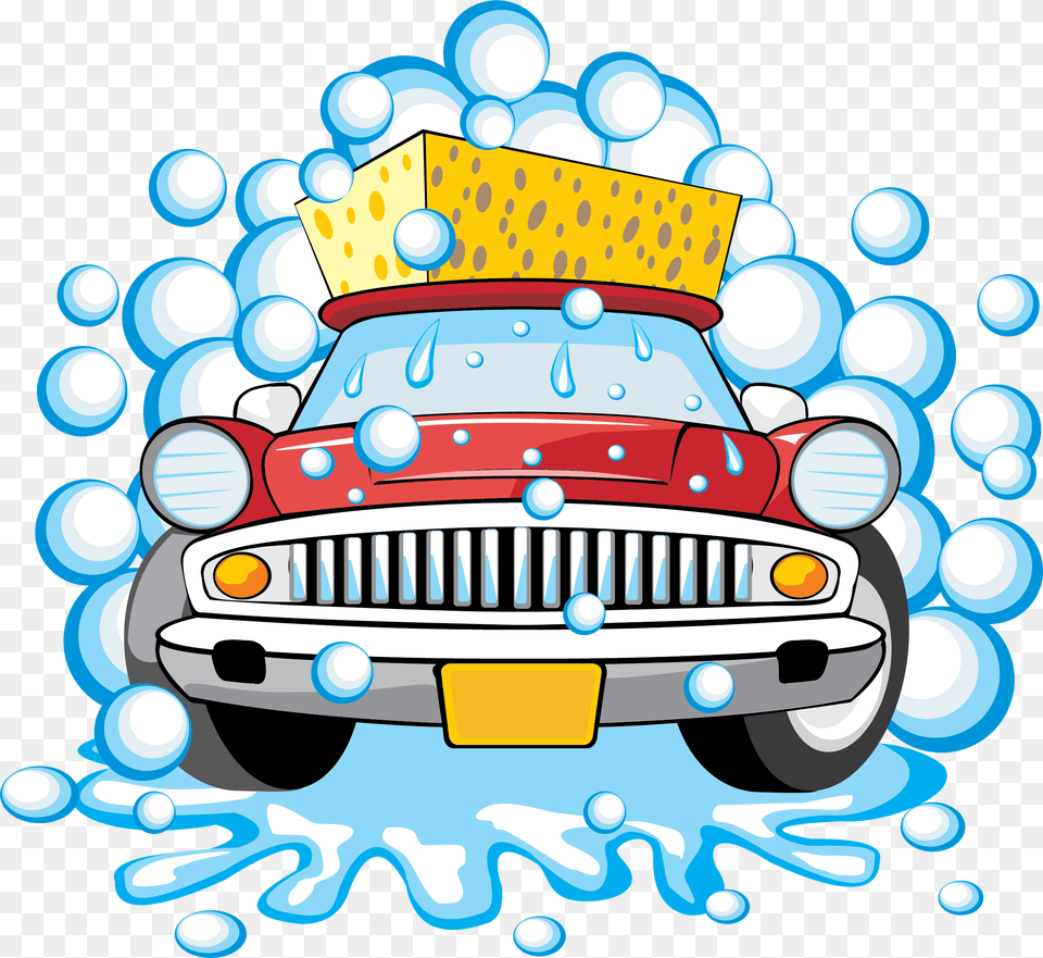 Car Wash Car Wash Fundraiser Flyer, Car Wash, Transportation, Vehicle, Bulldozer Png Image