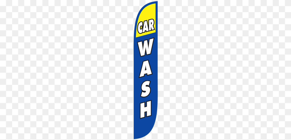 Car Wash Feather Flag Blue Amp Yellow Flag, Logo, Text Free Png