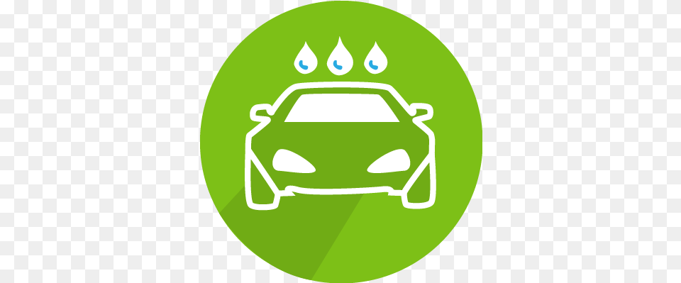 Car Wash Icon Icons Library Green Carwash Icon, Sticker, Recycling Symbol, Symbol, Disk Free Png