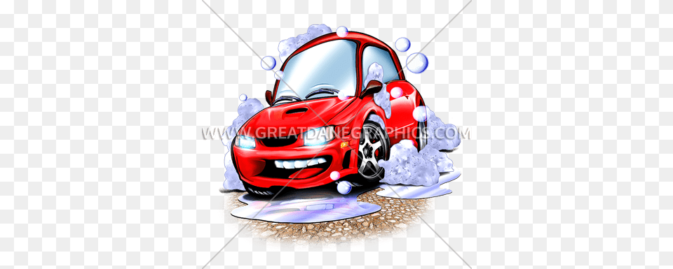 Car Wash Production Ready Artwork For T Shirt Printing, Alloy Wheel, Vehicle, Transportation, Tire Free Png Download