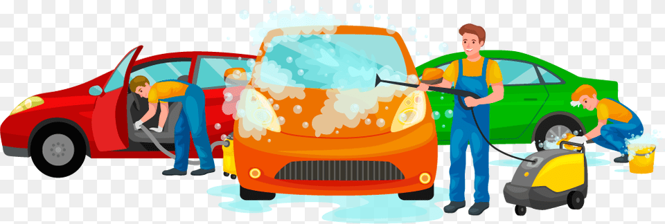 Car Water Wash Vector, Vehicle, Car Wash, Transportation, Boy Free Transparent Png