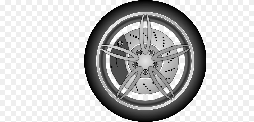 Car Wheel, Alloy Wheel, Car Wheel, Machine, Spoke Free Png