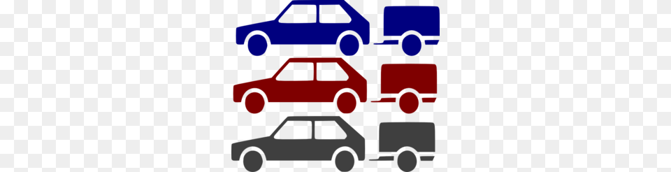 Car With Trailer Clip Art, Sedan, Transportation, Vehicle, Machine Free Png Download