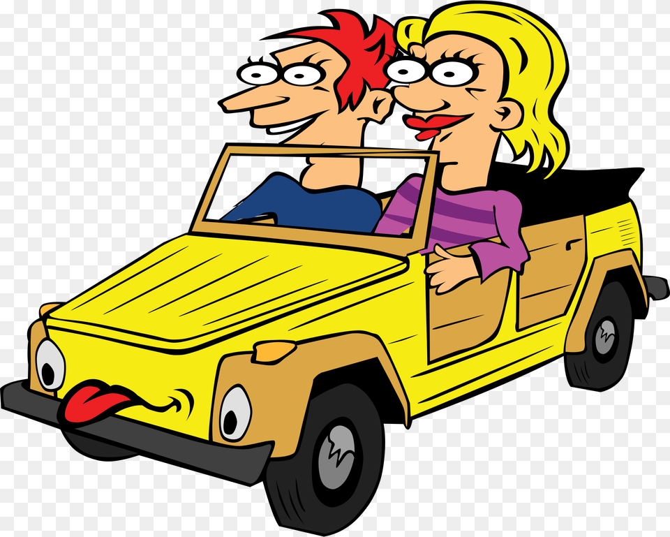 Car Yellow Automotive Design Drive Off Phrasal Verb, Vehicle, Truck, Transportation, Pickup Truck Png