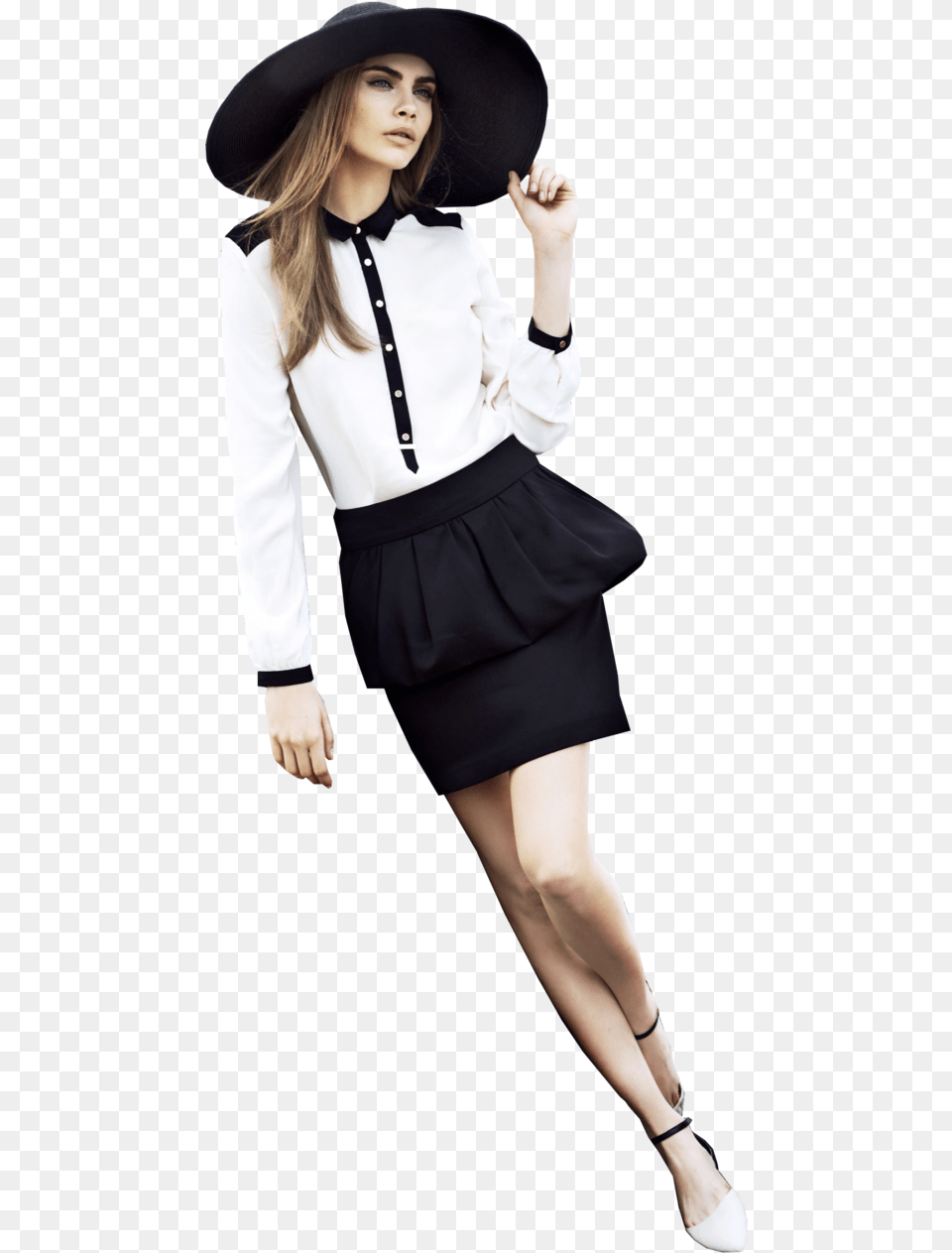 Cara Delevingne By Thestraliscoming Cara Delevingne Cara Delevingne, Hat, Sun Hat, Sleeve, Clothing Free Png