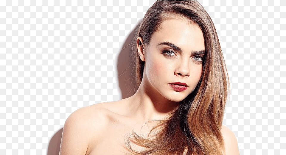 Cara Delevingne Transparent Image Cara Delevingne, Portrait, Face, Photography, Head Free Png Download