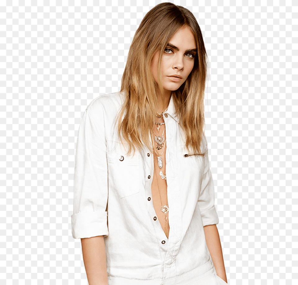 Cara Delevingne Queen Transparent, Accessories, Blouse, Clothing, Necklace Png