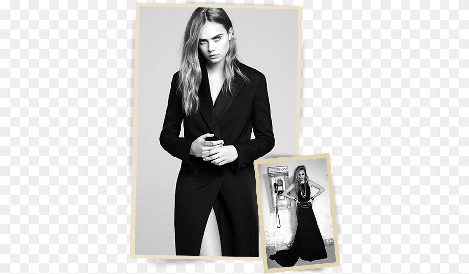 Cara Delevingne Suit Photoshoot, Adult, Sleeve, Person, Long Sleeve Free Png