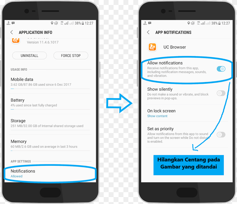Cara Menghilangkan Notifikasi Uc Browser Iphone, Electronics, Mobile Phone, Phone, Text Free Transparent Png