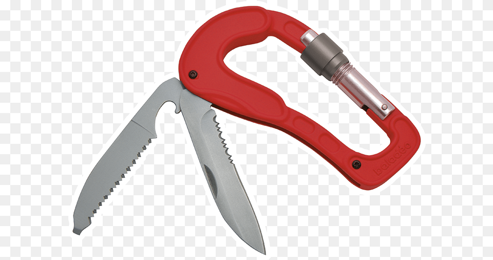 Carabiner 39cliff39 Red Carabiner, Device, Blade, Weapon Png