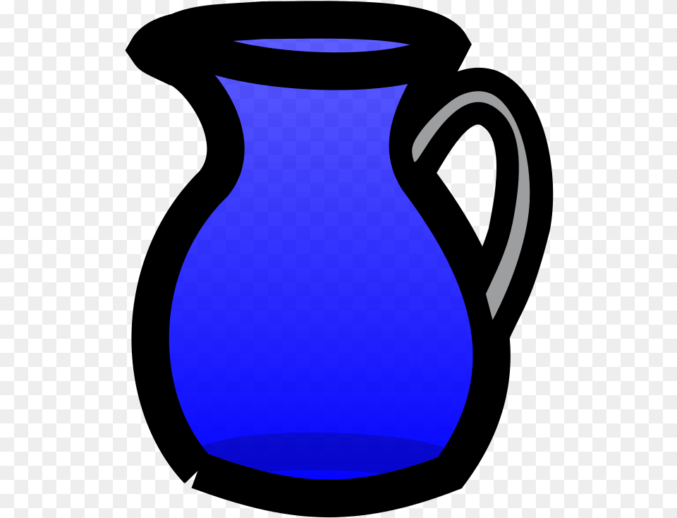 Carafe Decanter Pitcher Water Pot Jug Can Mug Cartoon Pitcher Of Water, Water Jug, Jar, Pottery, Astronomy Free Png Download
