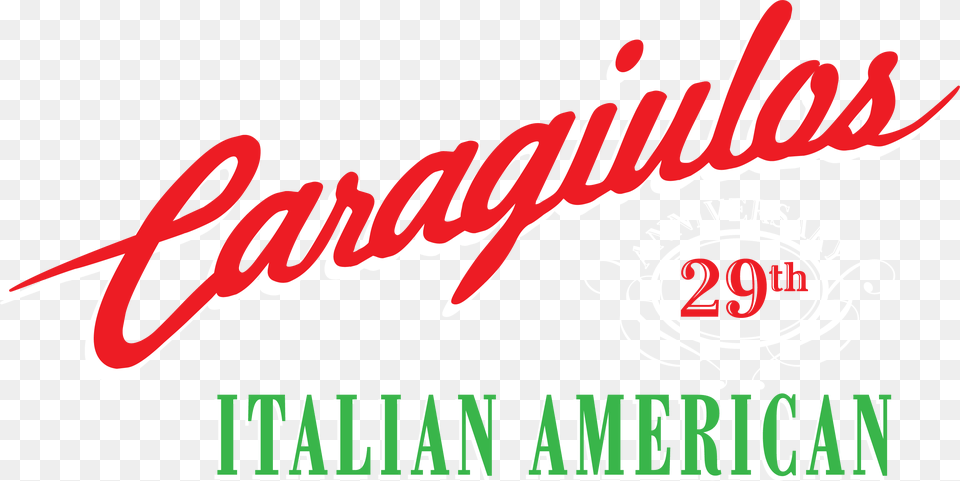 Caragiulos Italian American Restaurant, Text, Dynamite, Weapon, Logo Png