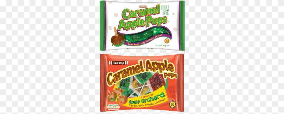 Caramel Apple Pops Tootsie Pops Caramel Apple Assorted 15 Oz, Food, Sweets, Candy Free Transparent Png