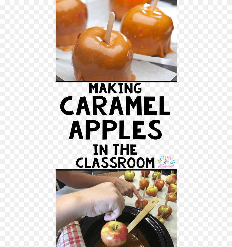 Caramel Apples In The Classroom3 Classroom, Apple, Dessert, Food, Fruit Free Png Download