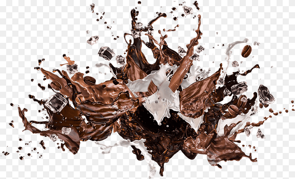 Caramel Chocolate Backgrounds, Chandelier, Lamp, Cream, Dessert Png Image