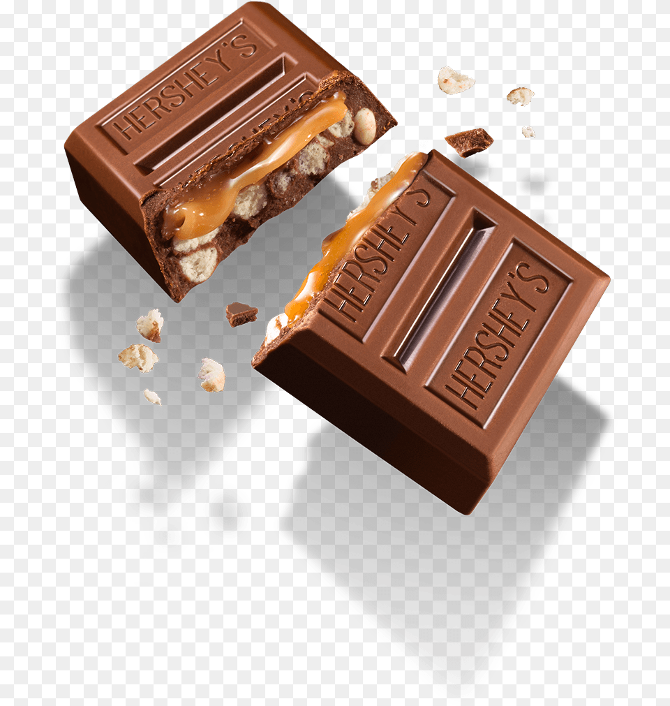 Caramel Hersheys Chocolate Bar, Cocoa, Dessert, Food, Sweets Free Transparent Png