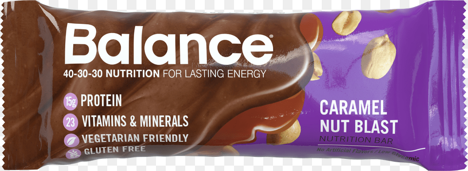 Caramel Nut Blast Balance Protein Bars, Food, Sweets Free Png