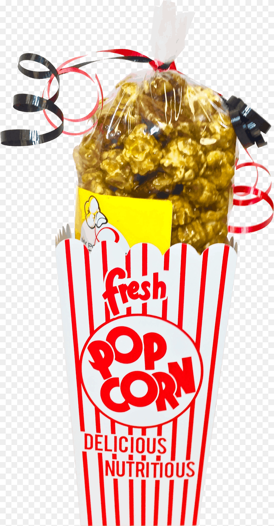 Caramel Nuts Popcorn Gift Box Popcorn Box, Food Free Transparent Png