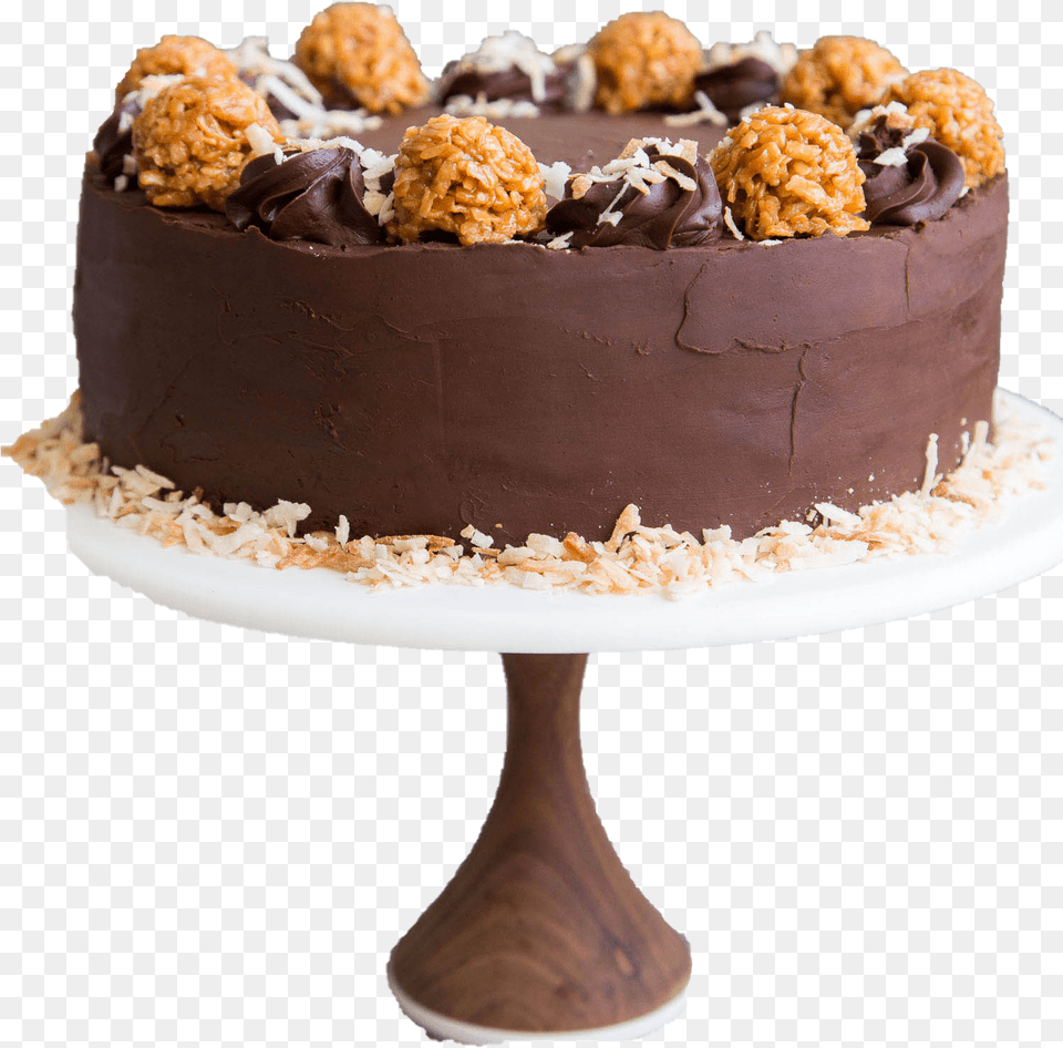 Caramel Nutty Chocolate Cake Chocolate Cake, Birthday Cake, Cream, Dessert, Food Png