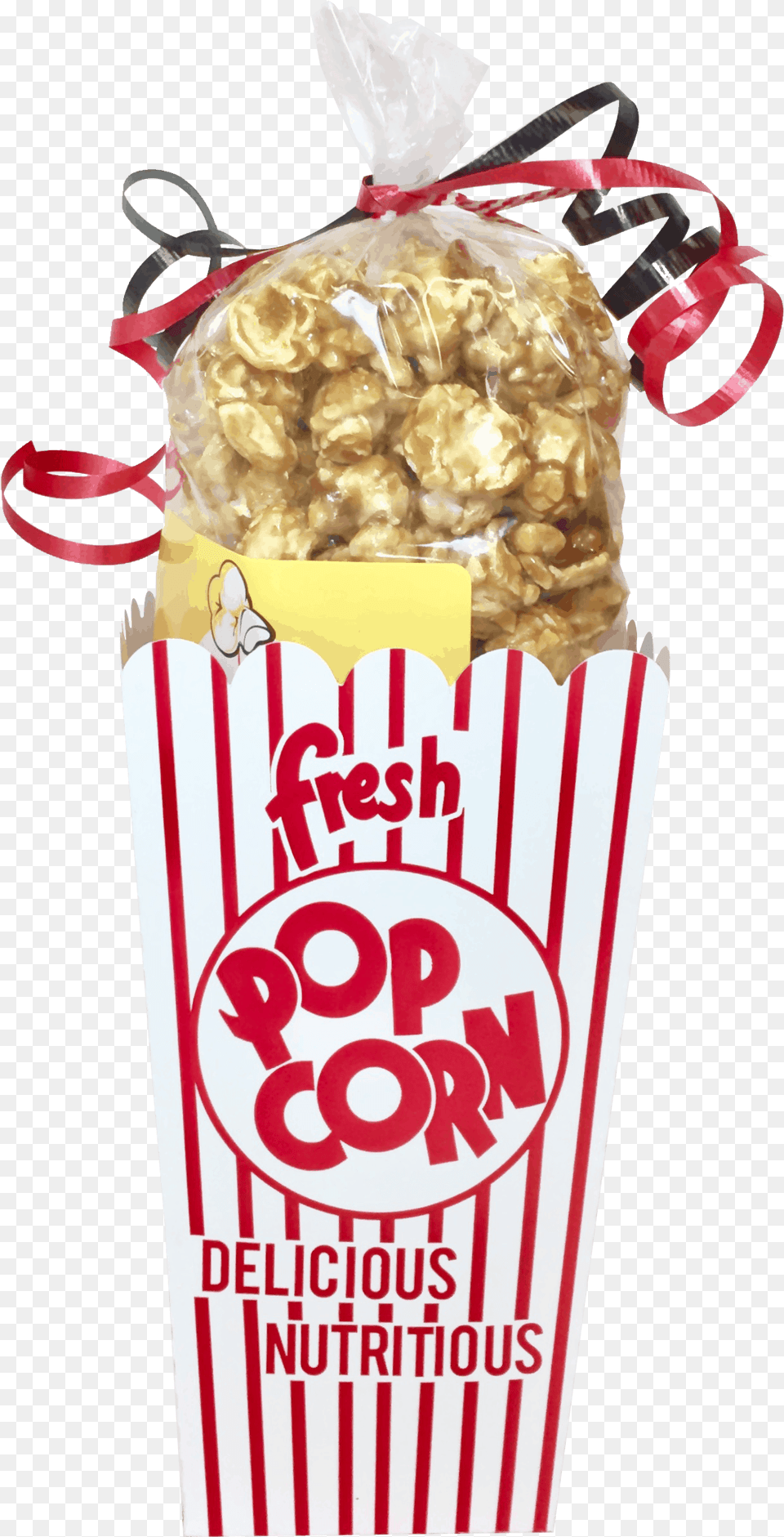 Caramel Popcorn Gift Box Popcorn Box, Food, Snack, Dynamite, Weapon Free Png Download
