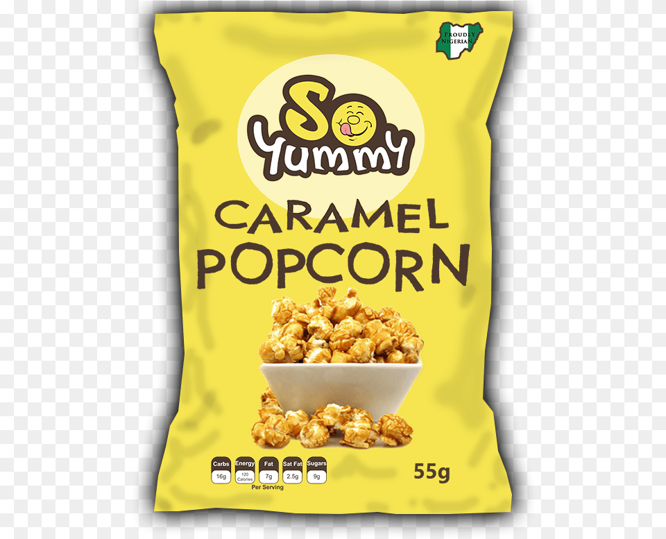 Caramel Popcorn Nigeria, Food, Snack Free Transparent Png