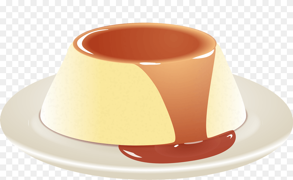 Caramel Pudding Dessert Clipart, Food, Custard Free Transparent Png