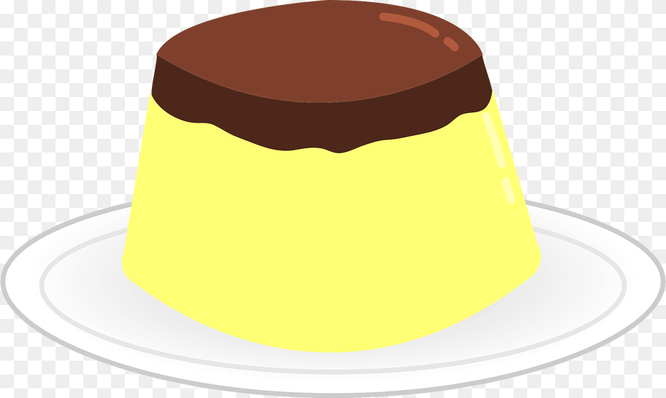 Caramel Pudding Dessert Clipart, Custard, Food Free Png Download