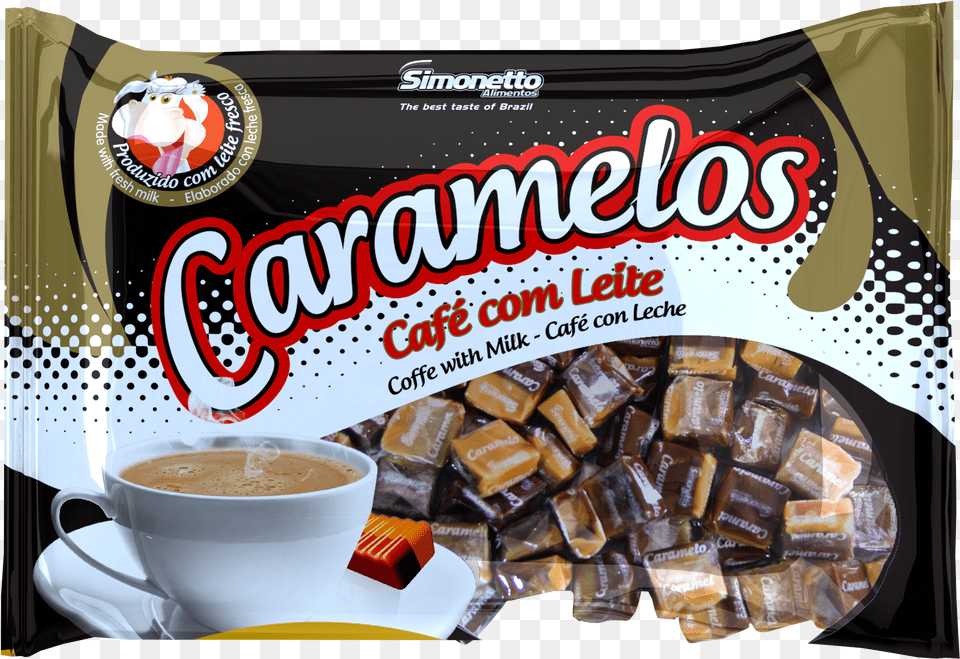 Caramelo Masticable Caf De Leche Chocolate Free Png Download