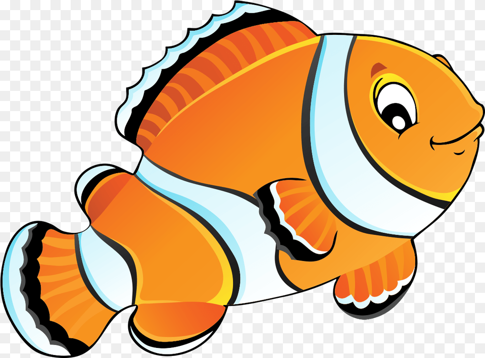Carassius Auratus Painting Drawing Cute Painted Orange Fish Drawing And Painting, Animal, Sea Life, Amphiprion, Baby Free Png Download