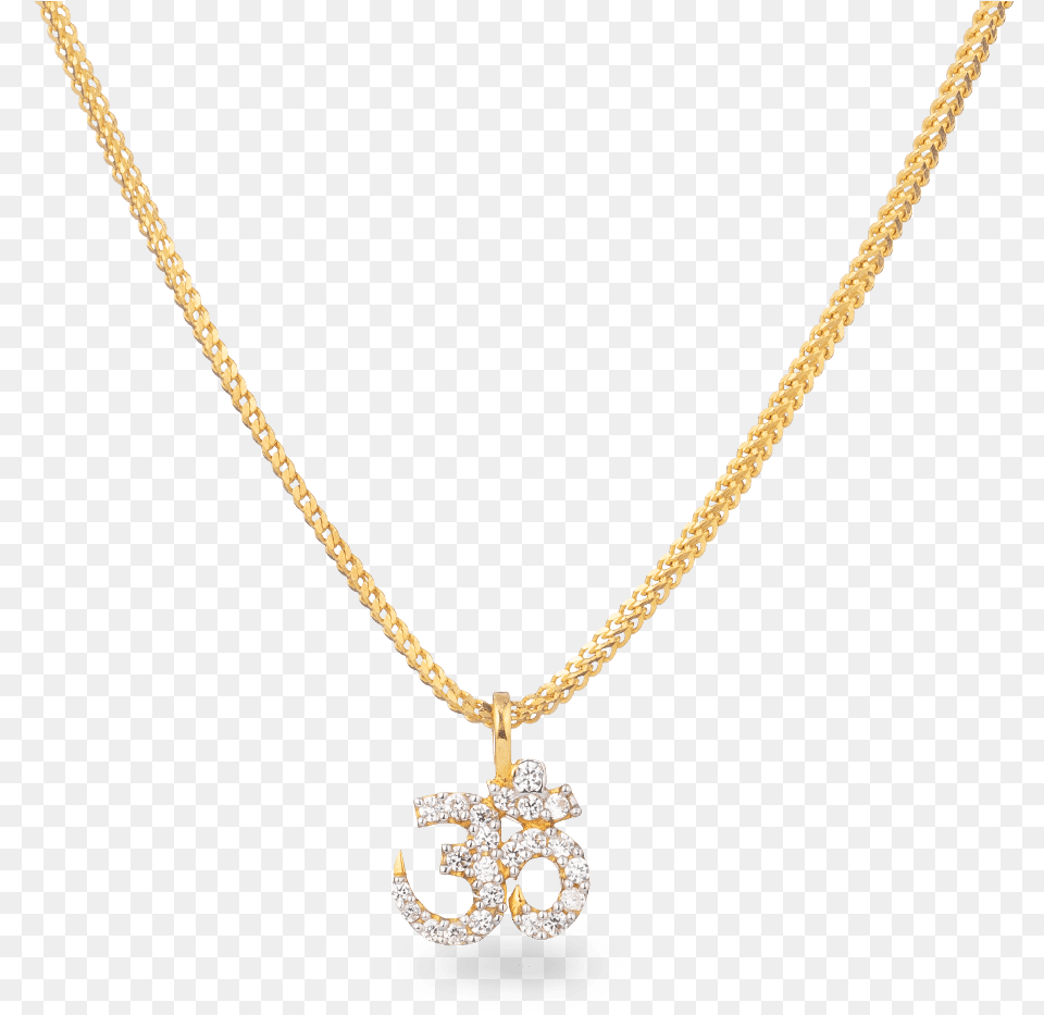 Carat Gold Om Pendant Diamond 22 Om Pendant, Accessories, Gemstone, Jewelry, Necklace Free Png Download