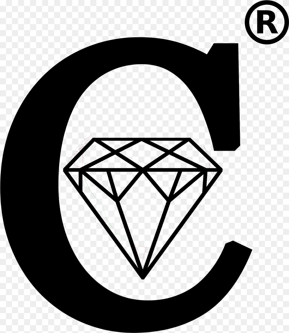Carat Laboratory Logo Draw Rose Diamond, Accessories, Gemstone, Jewelry Png Image