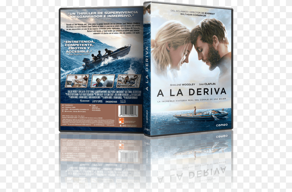 Caratula Dvd De A La Deriva, Advertisement, Poster, Adult, Publication Png