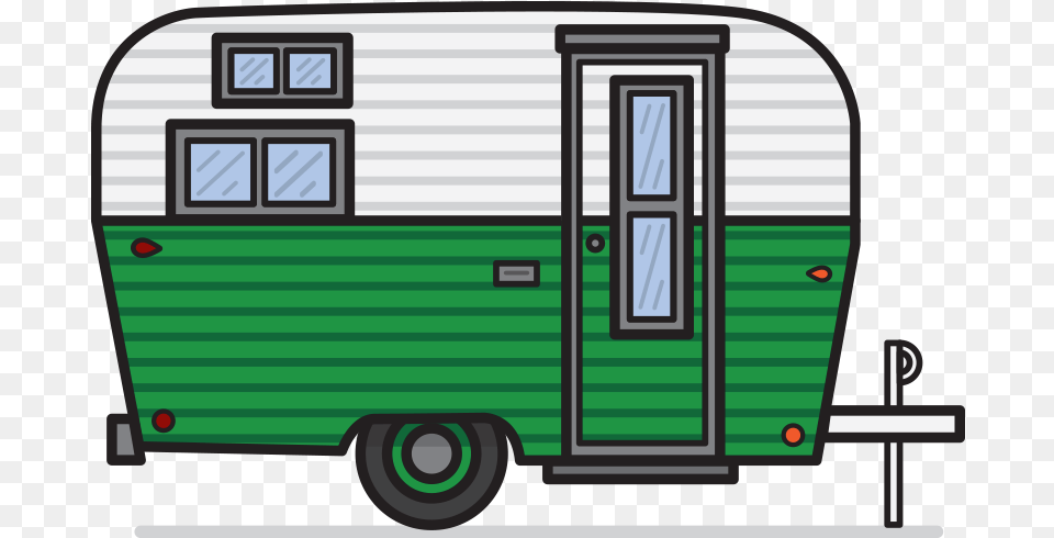 Caravan Campervans Clip Art Camper Clipart, Transportation, Van, Vehicle, Architecture Free Png Download