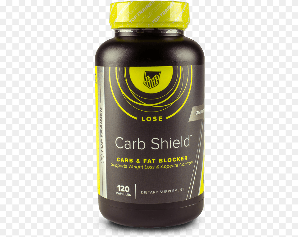 Carb Shield Carb Fat Blocker Bodybuilding Supplement, Bottle, Shaker Png Image