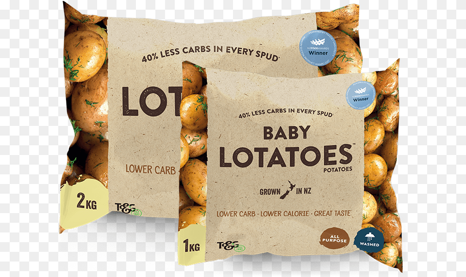 Carbless Potatoes, Advertisement, Poster, Food, Produce Free Transparent Png