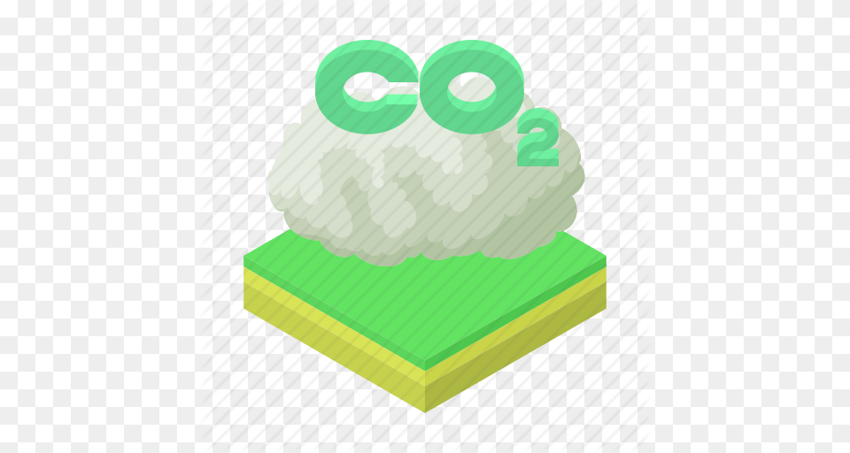Carbon Cartoon Chemistry Cloud Dioxide Gas Icon, Birthday Cake, Food, Dessert, Cream Png Image