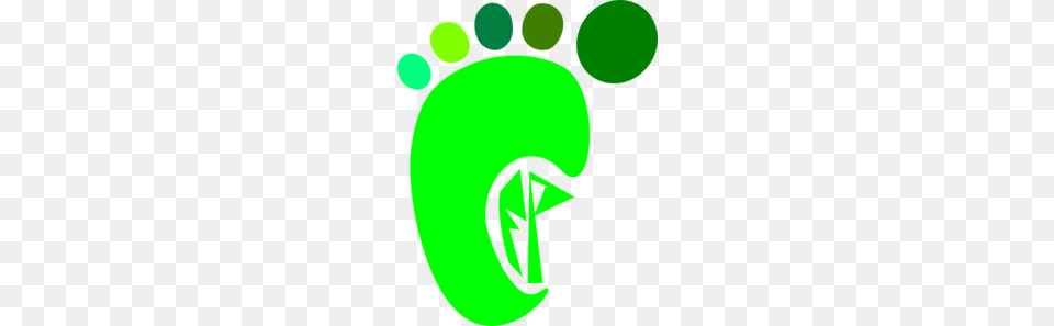 Carbon Footprint Clip Art, Green Free Png