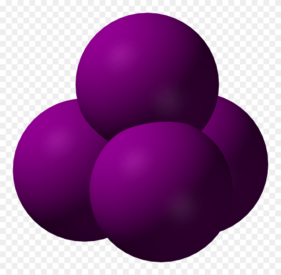 Carbon Tetraiodide Vdw, Purple, Sphere, Food, Fruit Free Png